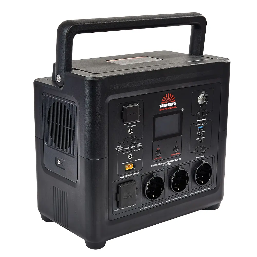 Портативна акумуляторна станція Vitals Professional PS 1000qc (223637) - фото 3