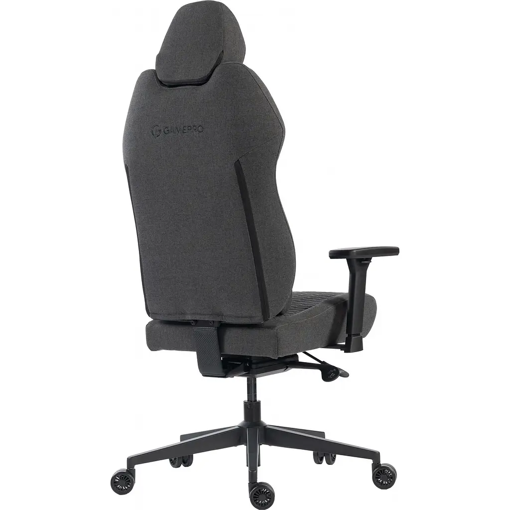 Геймерське крісло GamePro GC760DG Fabric Dark Gray [148902] - фото 4