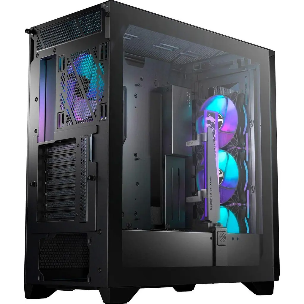 Корпус MSI MPG Gungnir 300R AirFlow без блока питания (MPG GUNGNIR 300R AIRFLOW) без блока питания - фото 6