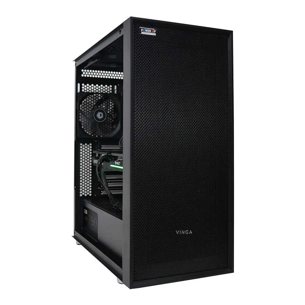 Двопроцесорна робоча станція Power Up #418 Xeon E5 2680 v4 x2/128 GB/SSD 1TB/GeForce RTX 4060Ti 16 Gb - фото 2
