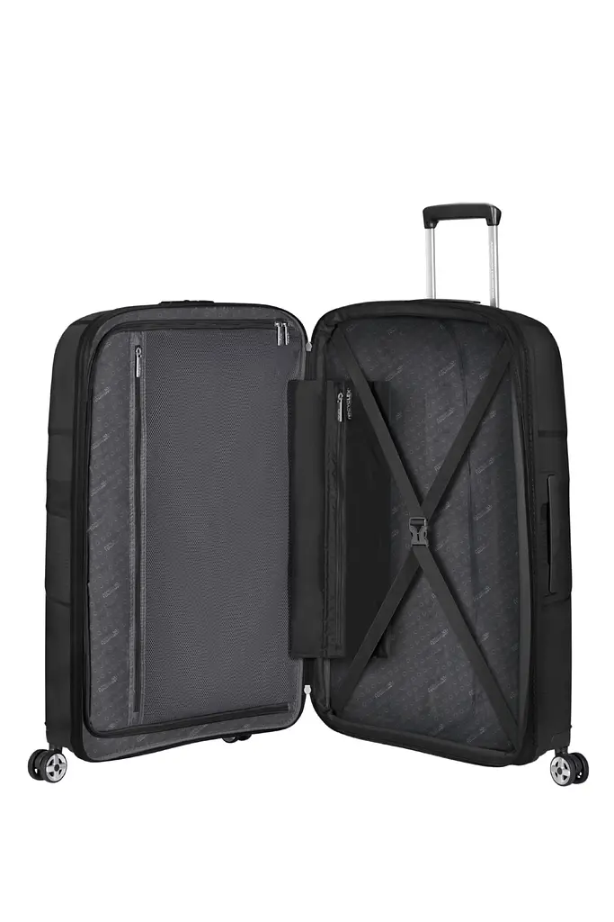 Чемодан 77 См American Tourister STARVIBE BLACK 77x51x30(33) MD5*09004 - фото 2