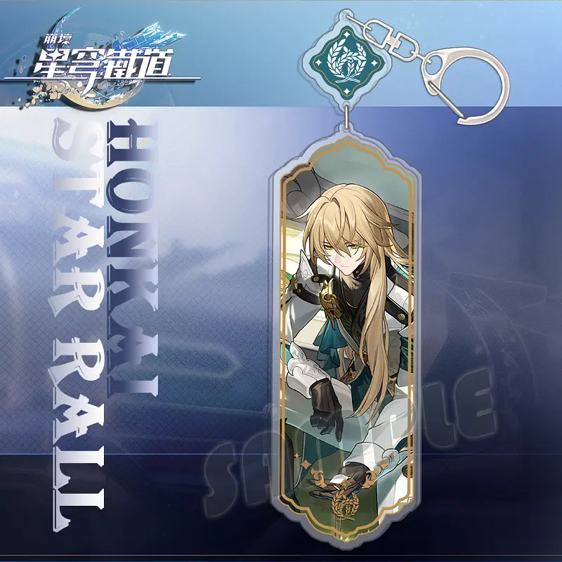 Брелок акриловий Хонкай Лоча Honkai Luocha 13 см - фото 2