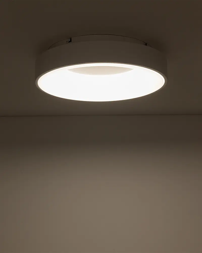Світильник стельовий Nowodvorski 11200 Nikki Round LED 1x32W 3000K 2700Lm IP20 білий - фото 2