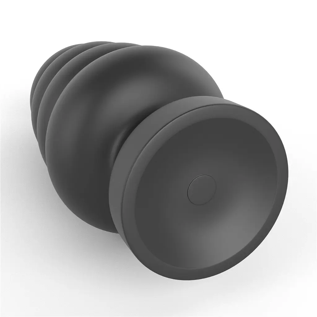 Анальна пробка King Sized Vibrating Anal Cracker 7, 18 см (чорний) - фото 8