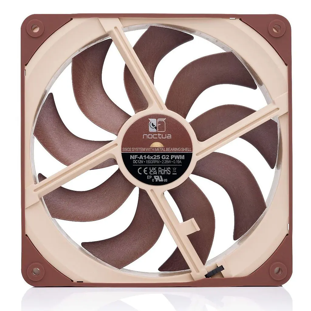 Вентилятор Noctua NF-A14x25 G2 PWM - фото 3