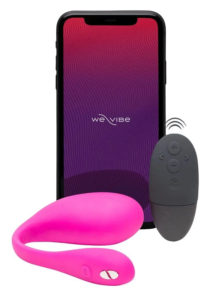 Смарт-віброяйце We-Vibe Jive 2 Electric Pink, пульт ДК, до 4 годин роботи - фото 9