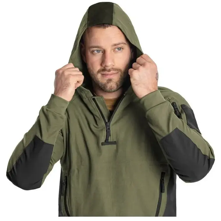 Кофта тактична Helikon-Tex RANGE HOODIE TopCool оливковий L - фото 5