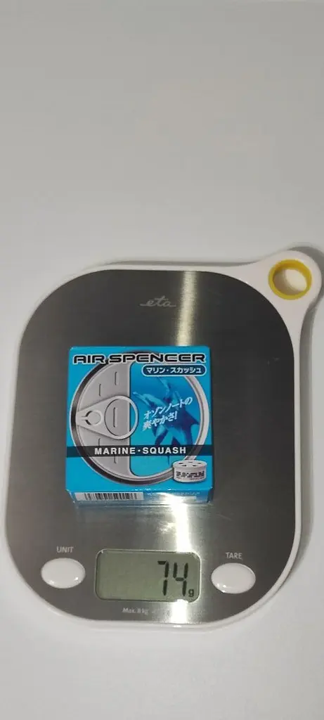 Ароматизатор Eikosha A19 Marine Squash SPIRIT REFILL крейдяний для автомобіля оригінал Японія - фото 4