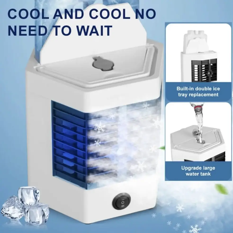Міні-кондиціонер Arctic Air Ultra Pro 2X із зволожувачем повітря ∙ Настільний портативний кондиціонер Arctic Air Ultra Pro 2X - фото 4