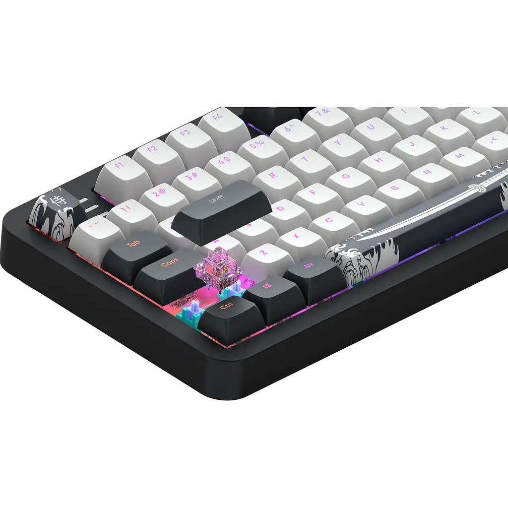 Клавіатура Dark Project ALU87B Bushido ANSI ENG/UA (DPKB_BUSHIDO_87_ANSI_UA) [123181] - фото 7