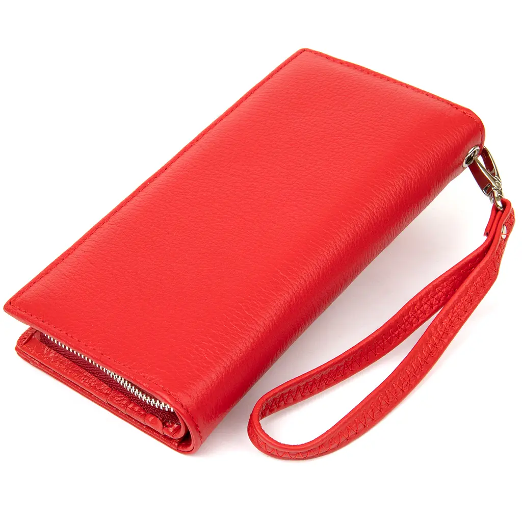 Кожаный женский кошелек ST Leather 10х19х3 см acs0018184 - фото 2