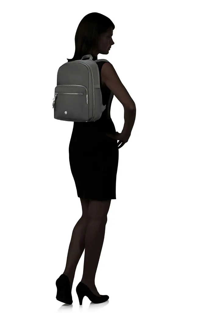Рюкзак 14,1" Samsonite KARISSA EVO GUNMETAL GREEN 38,5x27,5x13 KP2*24010 - фото 4