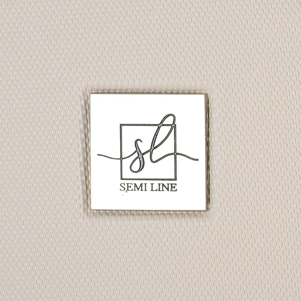 Валіза Semi Line 20" S Ecru/Brown (T5670-2) - фото 8