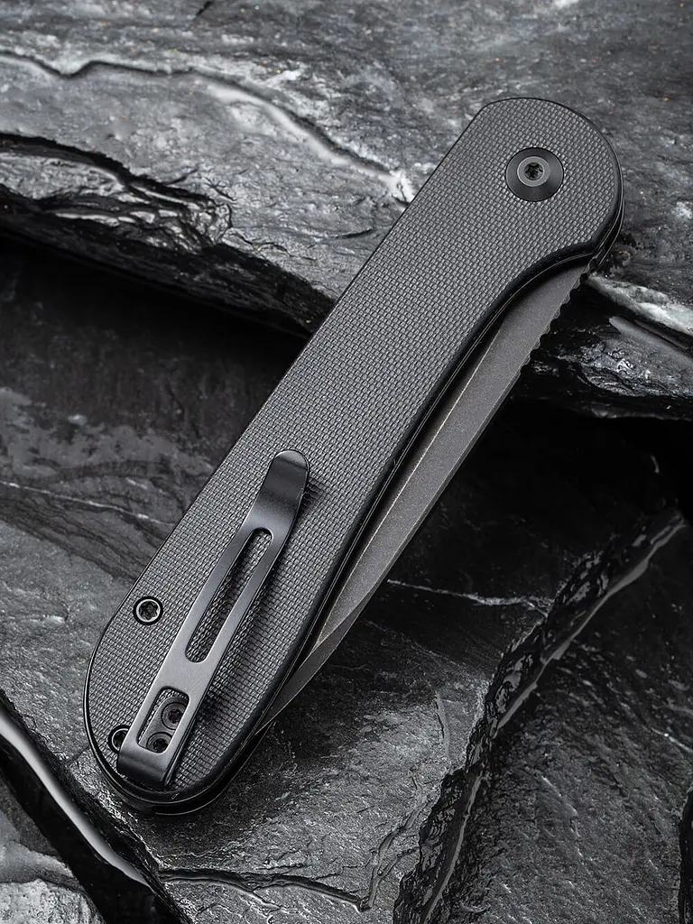 Ніж складаний туристичний Civivi Elementum Pocket, (8.9 см) 14C28N / G10 чорний - фото 6
