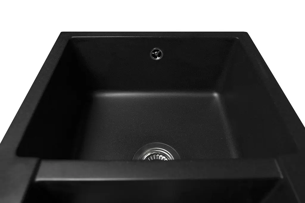 Кухонна мийка гранітна Miraggio LaPas black 786x489x203 00207907, Чорний - фото 2