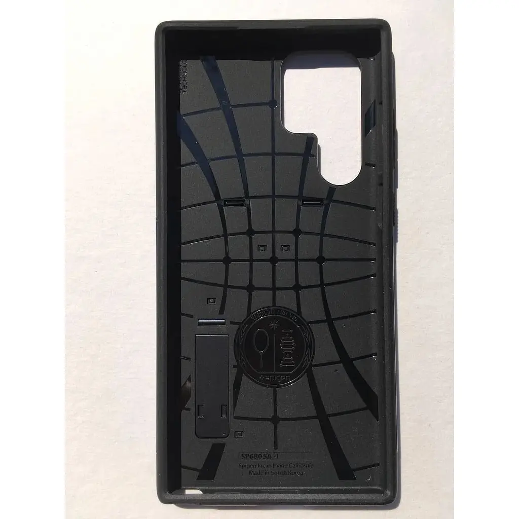 Чехол с подставкой Spigen Slim Armor для Samsung Galaxy S22 Ultra Slate ACS03944 - фото 5