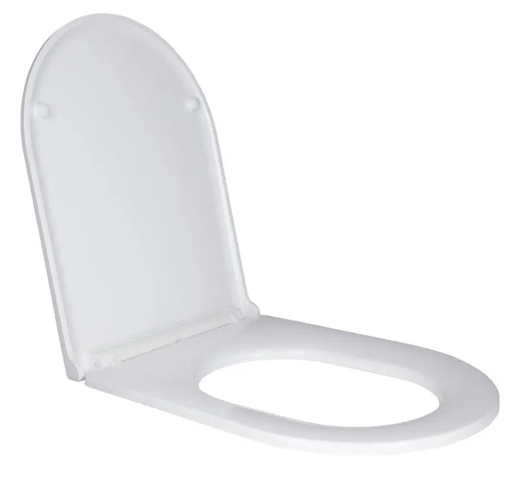 Сидіння для унітазу Qtap (Robin, Scorpio) з мікроліфтом Slim Duroplast, Quick Release QT99HY2049W - фото 2