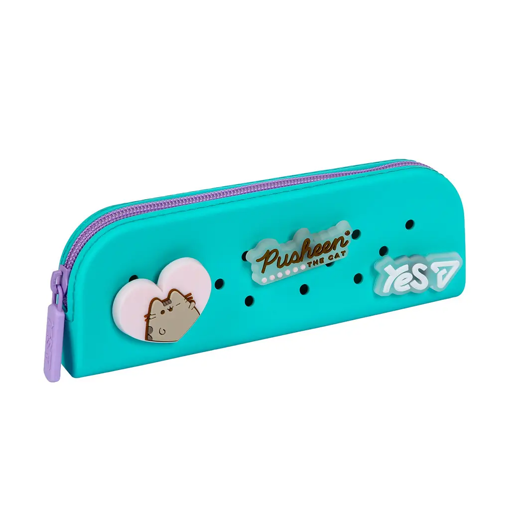 Пенал шкільний м`який силіконовий Yes Pusheen Summer PHS-1