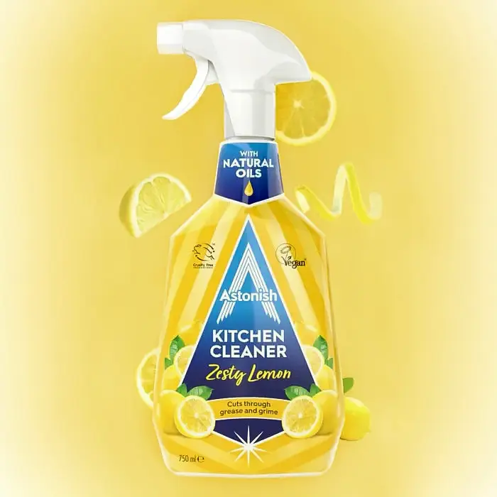 Засіб для читки кухні Astonish Kitchen Cleaner Zesty Lemon 750 мл