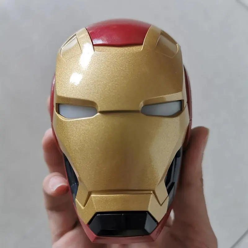 Портативна бездротова Bluetooth колонка OPT-TOP Iron Man micro-USB SD/microSD/TF Card - фото 2
