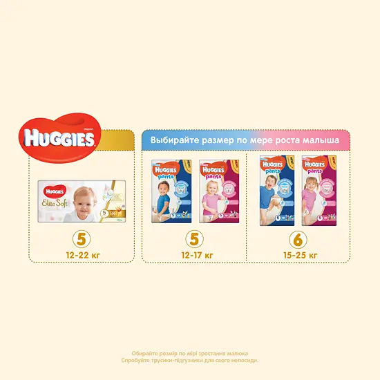Подгузники Huggies Elite Soft 5 (12-22 кг), 28 шт. - фото 8