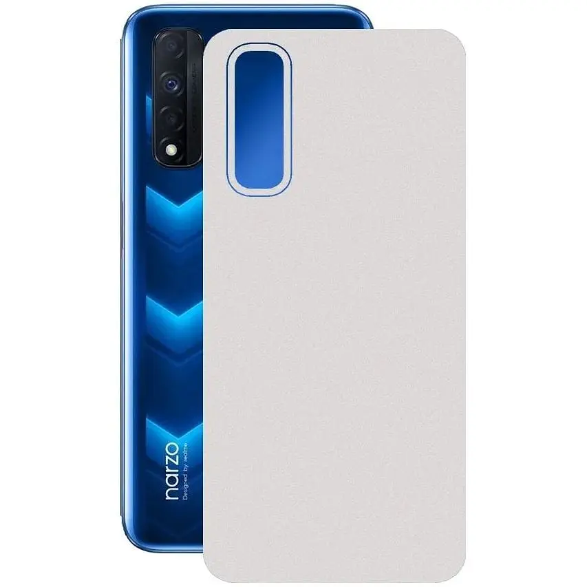 Защитная пленка StatusSKIN для Realme Narzo 30 2021 Корпус Винил Жемчужина глянцевая - фото 1