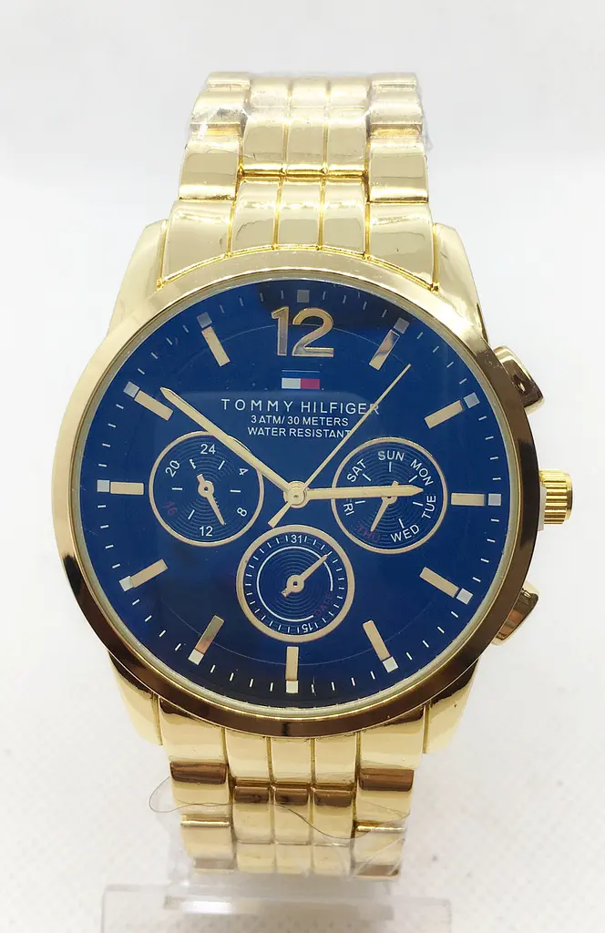 Наручний годинник чоловічий Clockhouse Tommy Hilfiger Золотистий (IBW743YB) - фото 2