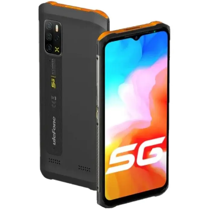 Смартфон Ulefone Armor 12 5G 8/128Gb Black/Orange - фото 2