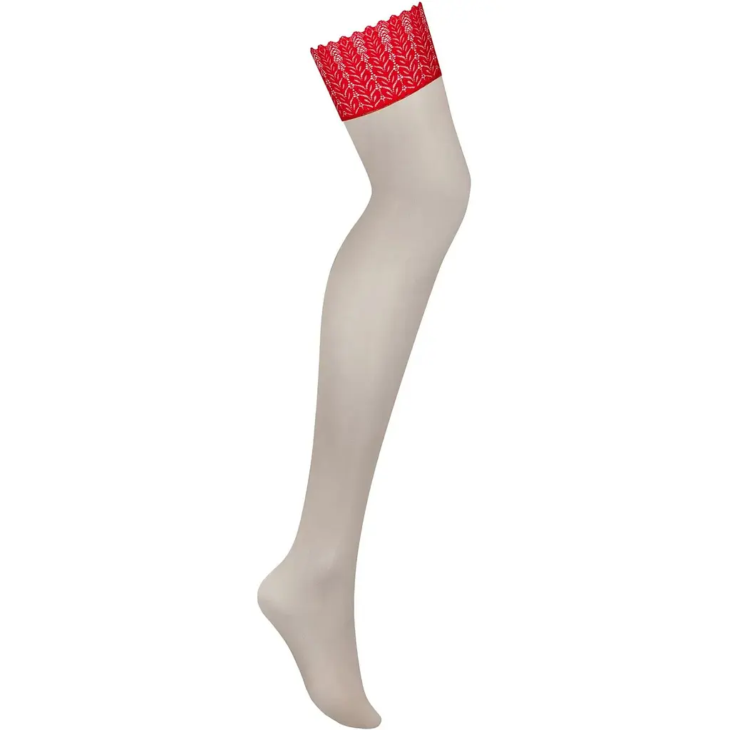 Панчохи Obsessive Ingridia stockings M/L - фото 3
