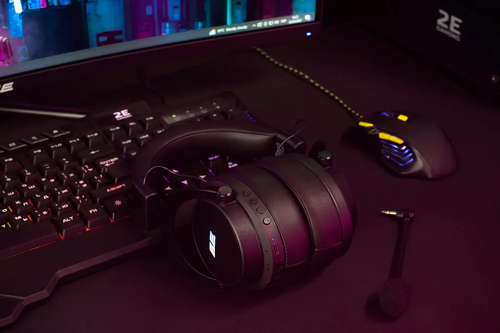 Гарнитура 2E Gaming HG360 RGB WL 7.1 Black (2E-HG360BK-WL) - фото 8