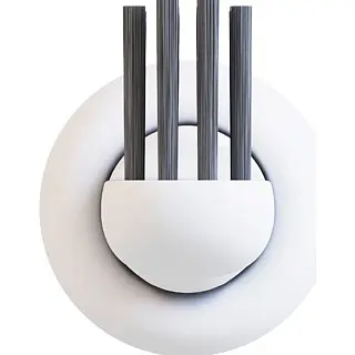 Електрична зубна щітка iLera Super Sonic Bright Smile White [97635] - фото 4