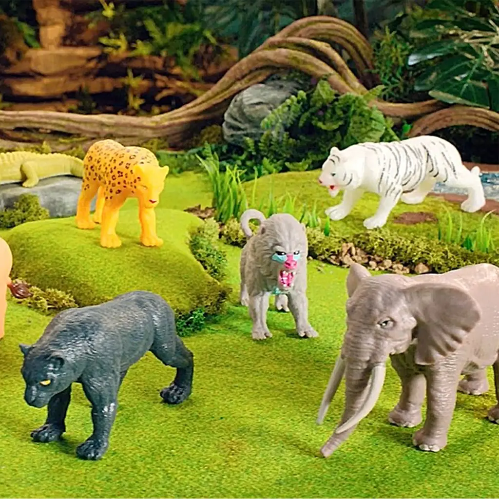 Стретч-іграшка #sbabam Legend of animals Максі Хижаки джунглів в дисплеї 12 шт. (30/CN23-CDU) - фото 8