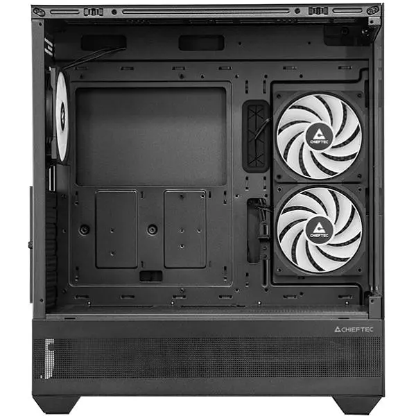 Корпус Chieftec VISTA GT-01B-OP 3x120 мм A-RGB, ATX, без БЖ, Black (GT-01B-OP) - фото 6