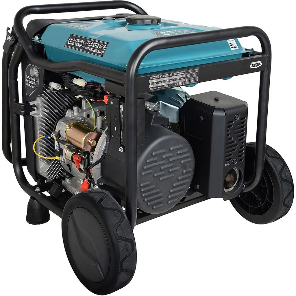 Інверторний бензиновий генератор Konner&Sohnen KS 8100iE ATSR [128997] - фото 5