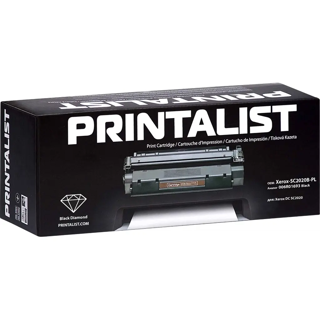 Картридж Printalist Xerox DC SC2020/ 006R01693 Black (Xerox-SC2020B-PL) - фото 2