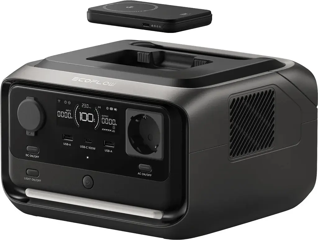 Зарядна станція EcoFlow RIVER 3 Plus Wireless (EFRIVER3PLUS-W-EU-CBOX) - фото 5