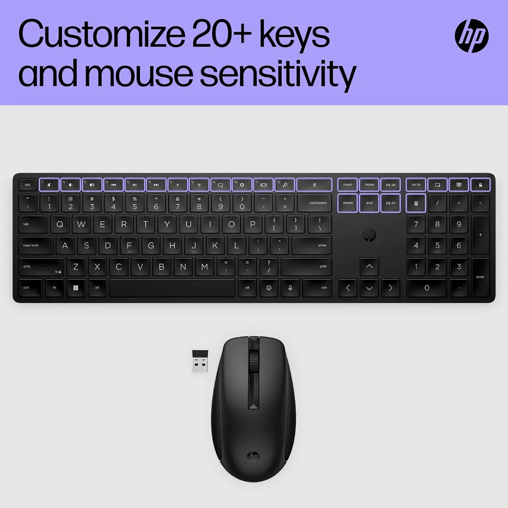 Комплект HP 650 Wireless UA Black (4R013AA) - фото 7