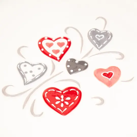 Тарілка десертна Elisey Love 20 см (013AV) - фото 2