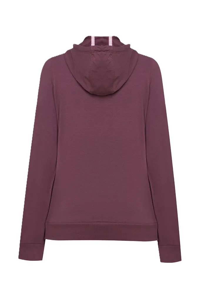 Кофта CMP Women's Full Zip Hoodie Plum XXS (1097-32D8016-C904 34) - фото 2
