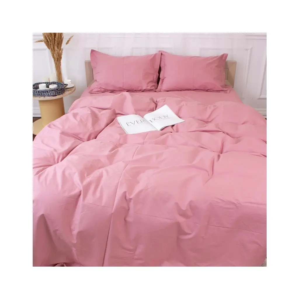 Постільна білизна MirSon Poplin Line 041 Wild rose 160 x 220 (2200006278535) - фото 5