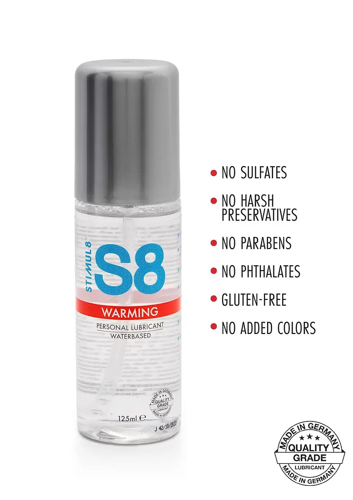 Лубрикант на водній основі Stimul8 S8 Warming Lubricant, 125 мл - фото 2