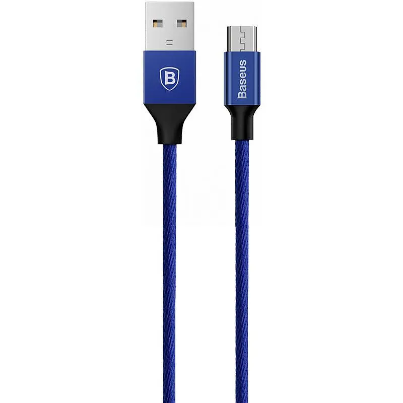 Кабель Baseus Yiven Cable USB to MicroUSB 1m CAMYW-A13 Blue - фото 2