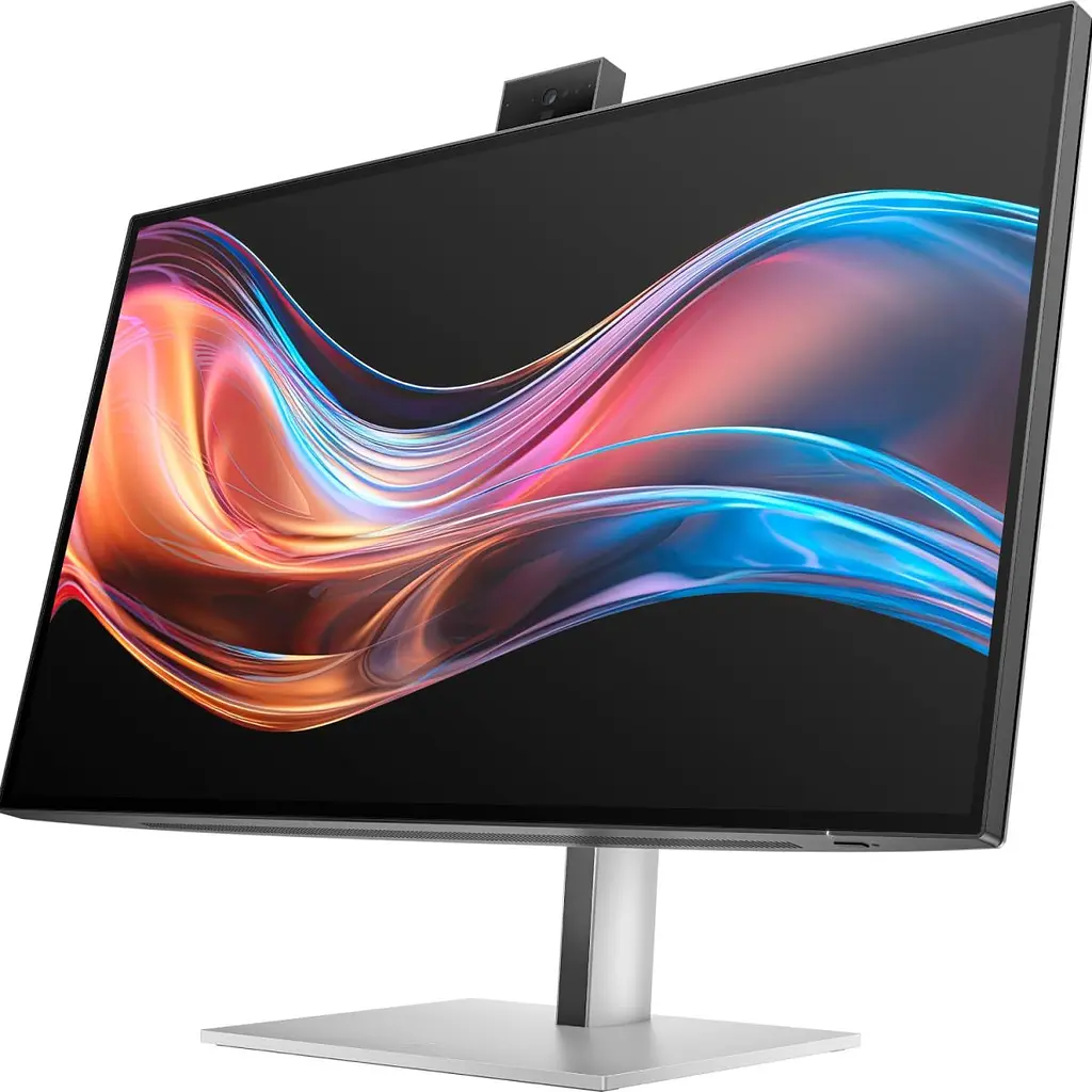 Монитор TFT 27" HP S7 Pro 727pm, IPS Black, 4K UHD, HDMI, DP, USB-C, RJ-45, cam, HAS, Pivot, черно-серебристый (8K135AA) - фото 3