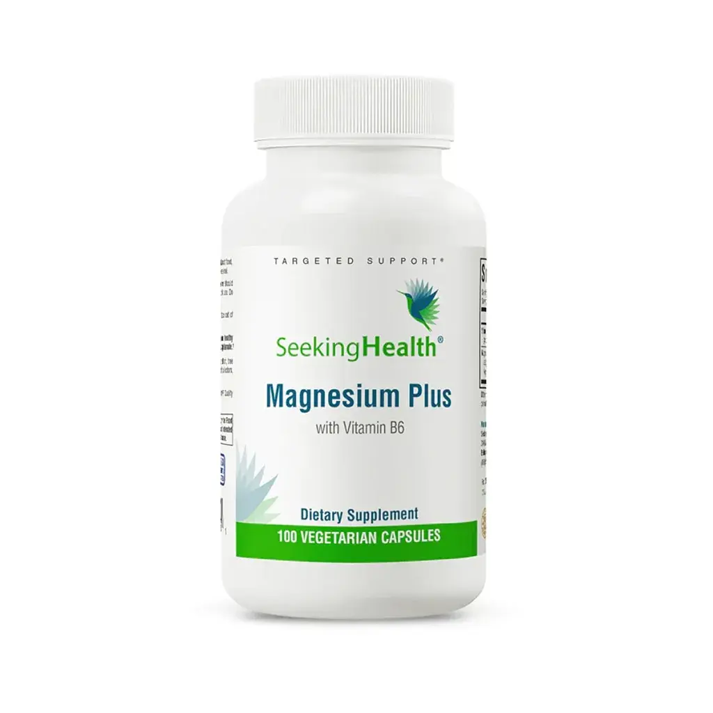 Мінерали Seeking Health Магній плюс, Magnesium Plus, 100 вегетаріанських капсул (SKH52068)
