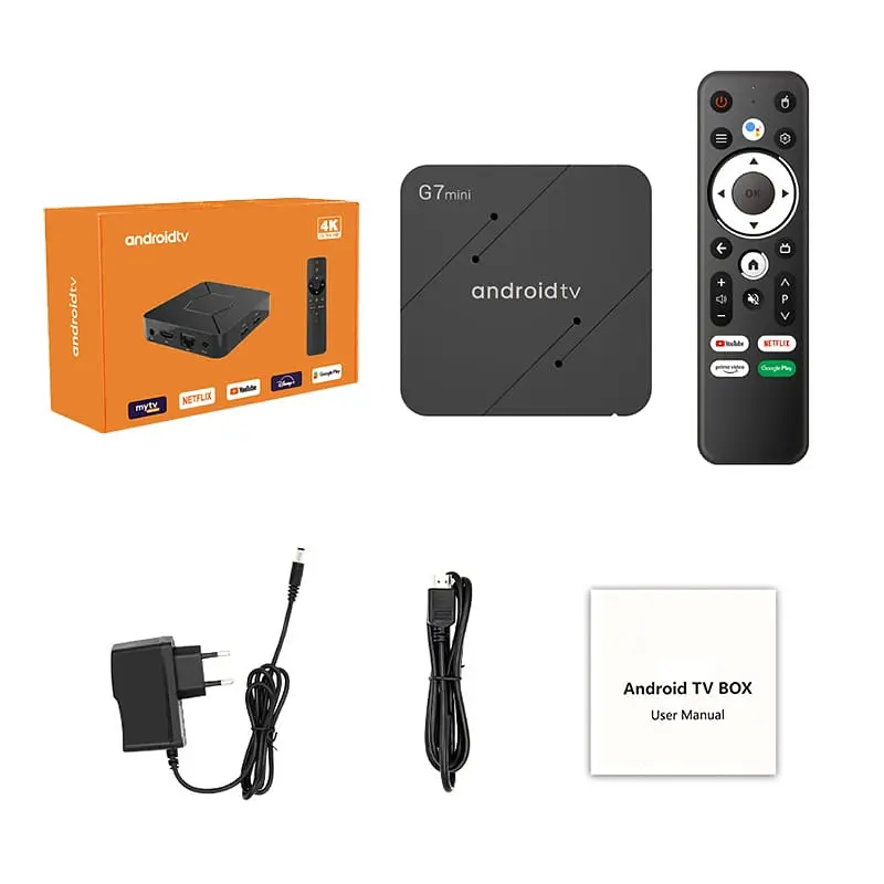 Смарт ТВ приставка Magicsee G7 mini 2/16 Гб Android TV 11 Smart Box - фото 2