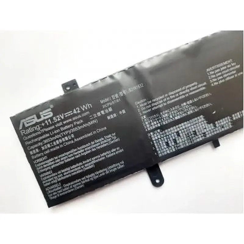 Акумулятор до ноутбука ASUS X405 B31N1632, 3653mAh (42Wh), 3cell, 11.52V, Li-ion (A47504) - фото 3