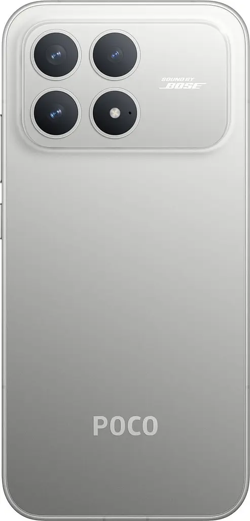 Смартфон Xiaomi POCO F8 Pro 12/512Gb Titanium Silver NFC (сірий) - фото 6