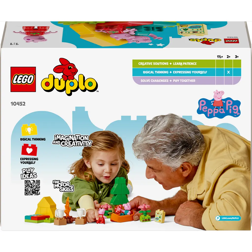 Конструктор LEGO DUPLO Peppa Pig Туристичний похід 32 деталі(10452) - фото 2