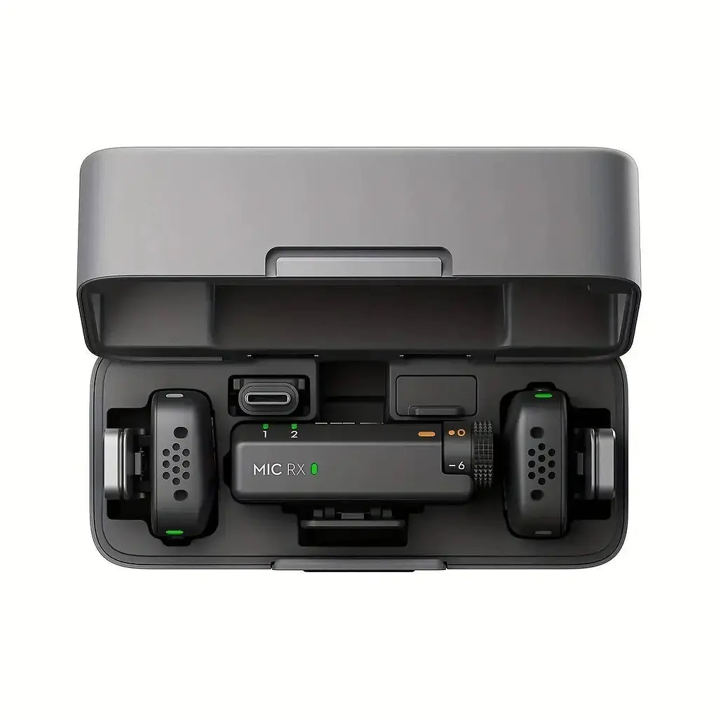 Петличний мікрофон DJI Mic Mini (1RX, 2TX, зарядний кейс) - фото 2