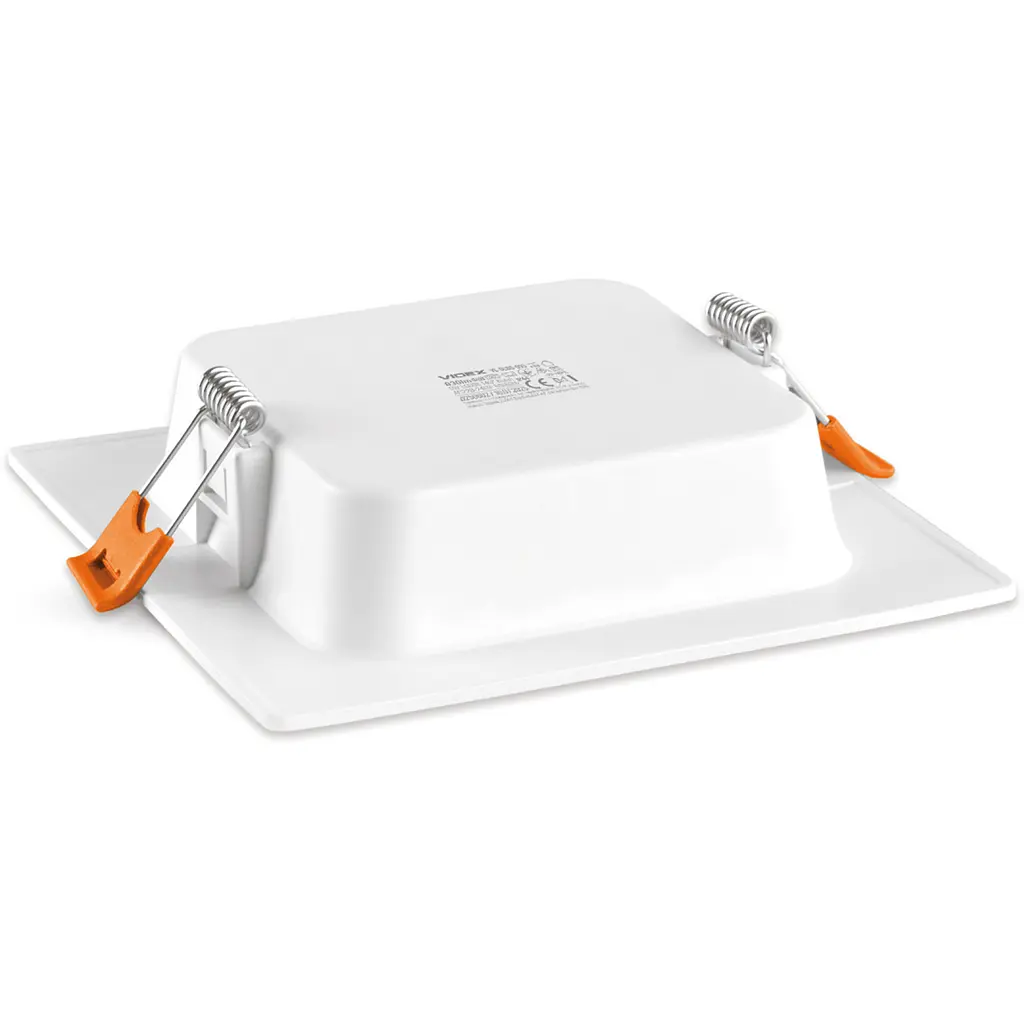 LED світильник Videx Back вбудований квадратний 9W 5000K (VL-DLBS-095) - фото 3
